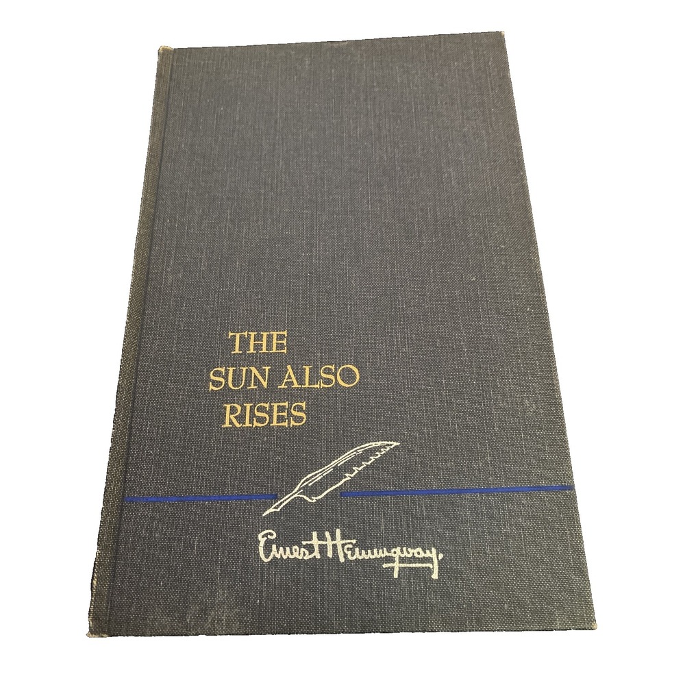 The Sun Also Rises Book By Ernest Hemmingway 1954 Scribner's Hardcover book